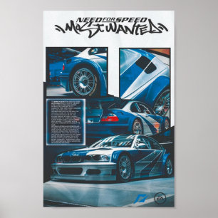 PÓSTER POSTER BMW