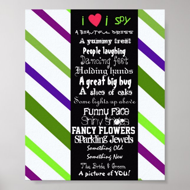 Póster Poster boda de I SPy (Frente)