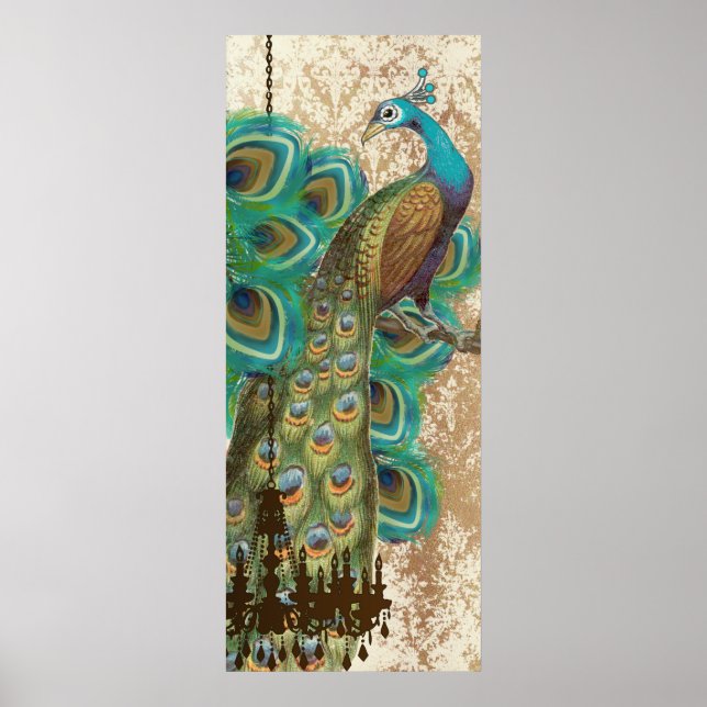 Póster Poster Boda de Peacock Roaring 20 (Frente)