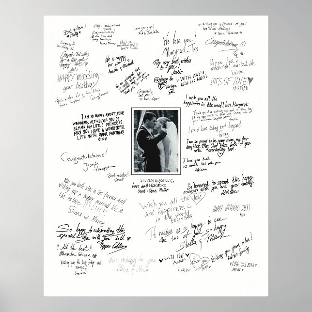 Póster Poster Boda Personalizado Para Los Deseos De Los H (Subido por el creador)