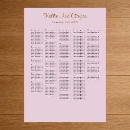 Póster poster Boda simple púrpura de 250+