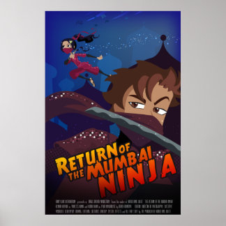 Póster Poster Bollywood Wannabe Ninja