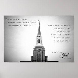 Póster Poster - Boston Massachusetts LDS Temple 2
