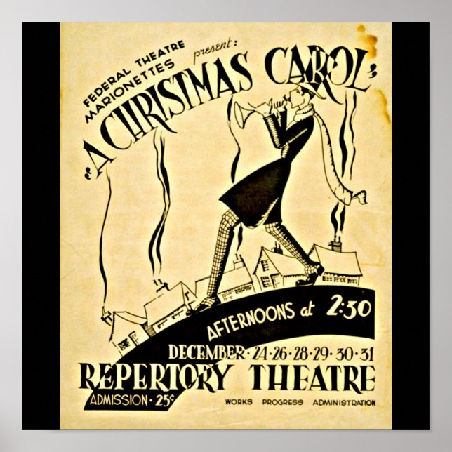 Póster Poster-Boston WPA-14 (Frente)
