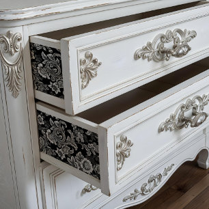 Póster Poster Botánico Blanco Negro O Papel De Desnudo