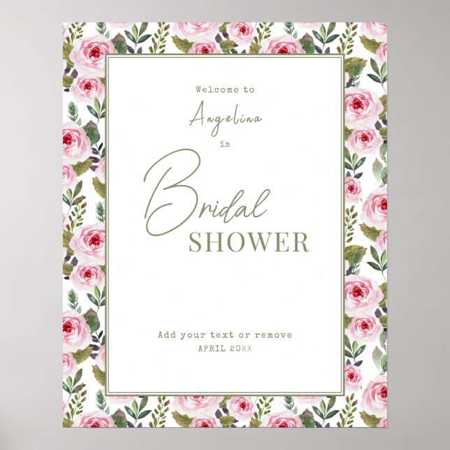 Póster Poster Bridal Shower (Frente)