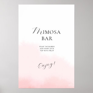 Póster Poster Bridal Shower de estilo elegante.