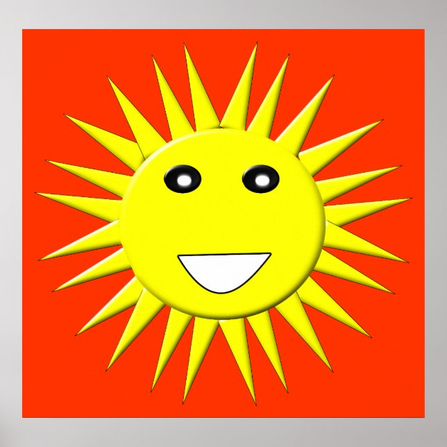 Póster Poster Brillante Sunshine (Frente)