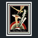 Póster Poster Broadway Art Deco 12 x 16<br><div class="desc">Publicidad Art Deco única para Broadway. Medidas. medidas posters 12 x 16 y puede estar disponible en otros tamaños.</div>