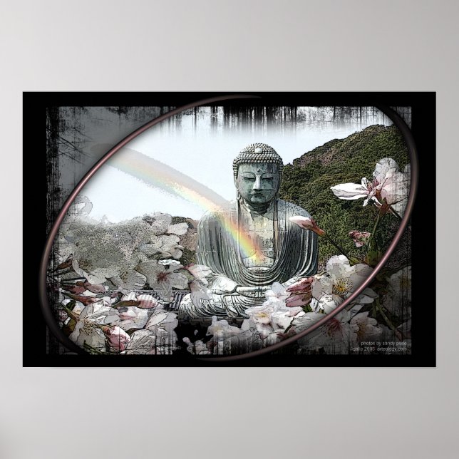 Póster Poster Buddha Spirit por Gregory Gallo (Frente)