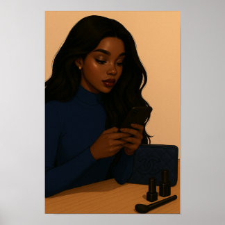 Póster Poster bueno y ocupado