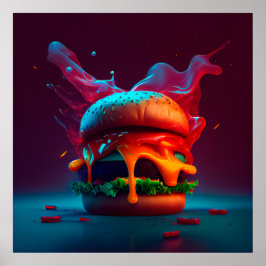 Póster Poster Burger