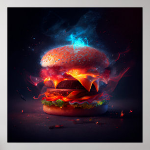 Póster Poster Burger