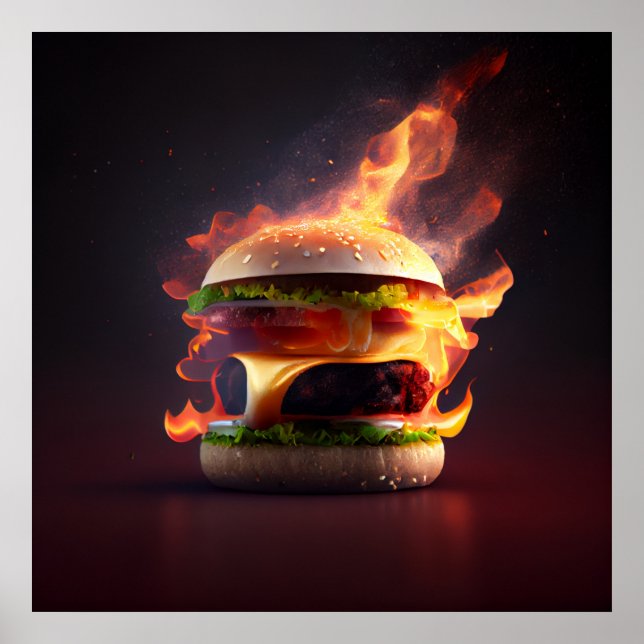 Póster Poster Burger (Frente)