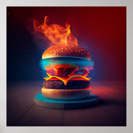 Póster Poster Burger