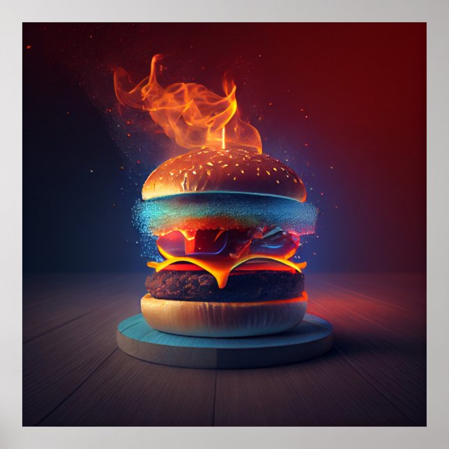 Póster Poster Burger (Frente)