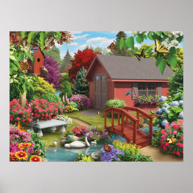 Póster Poster "By the Bridge" de Alan Giana (Frente)