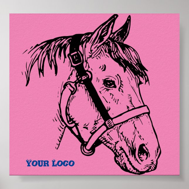 Póster Poster Cabeza de Caballo (Frente)