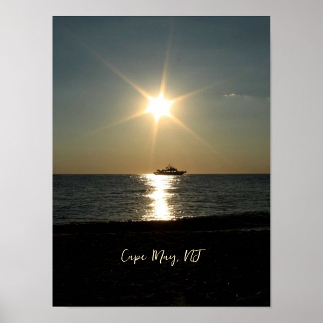 Póster Poster - Cabo de Mayo, NJ (Frente)