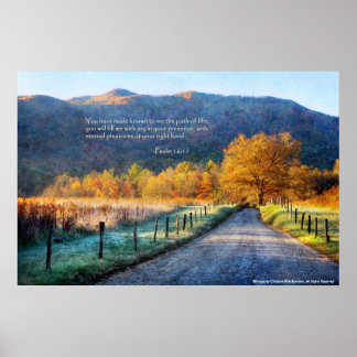 Póster Poster - Cades Cove - Ruta de la vida