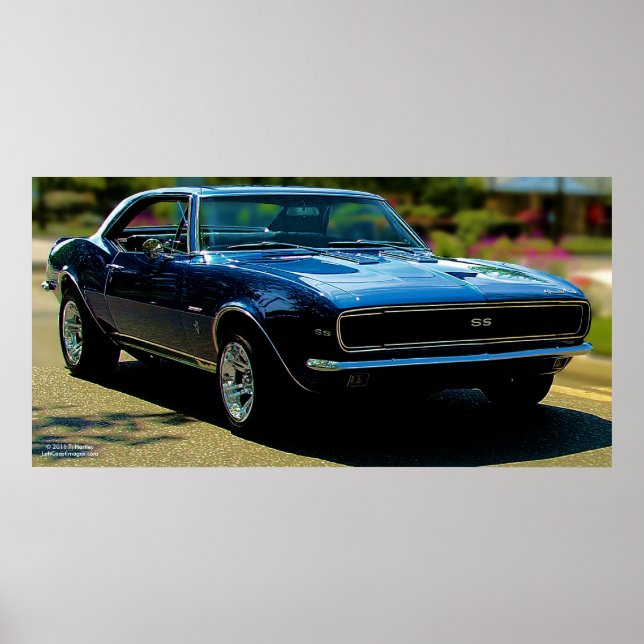 Póster poster CAMARO SS 396 1967 (Frente)