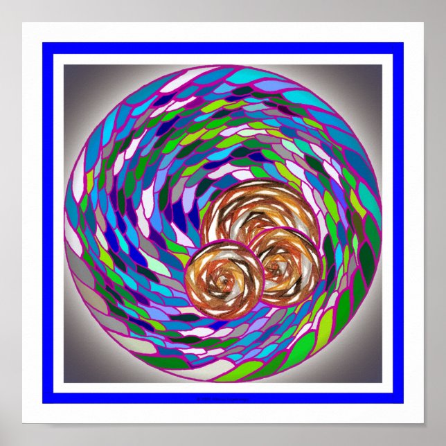 Póster poster "Camina suavemente con el clan" (Frente)