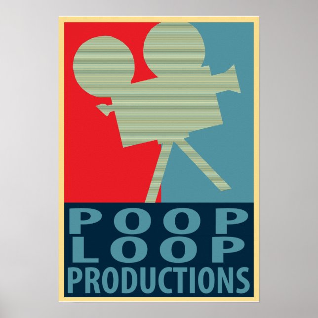 Póster Poster - Campaña de bucle de poop (Frente)