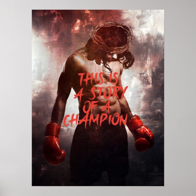 Póster Poster Campeón de Jesús (Frente)