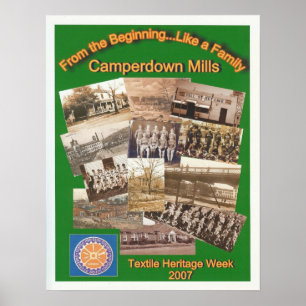 Póster Poster Camperdown/Textil Week