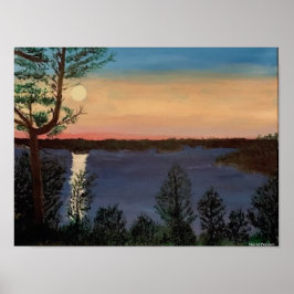 Póster poster "Canadian Sunset"