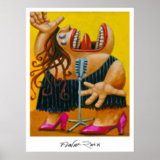 Póster Poster: Cantora de Flavio Rossi