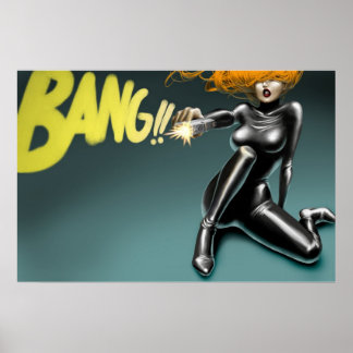 Póster POSTER/CANVAS PRINT ·  My baby shot me down