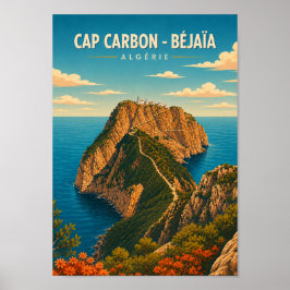 Póster Poster Cap Carbon - Béjaïa