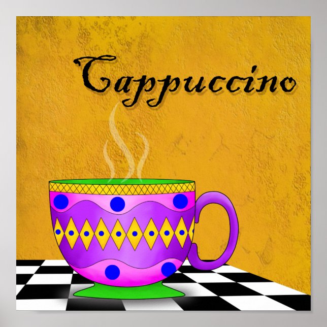 Póster Poster Cappuccino (Frente)