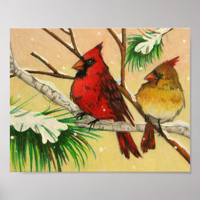 Póster Poster cardinal (Frente)