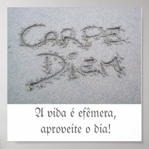 Póster Poster Carpe Diem