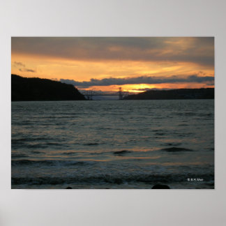 Póster Poster - Carquinez Sunset