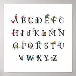 PÓSTER POSTER: CARTA ALPHABET