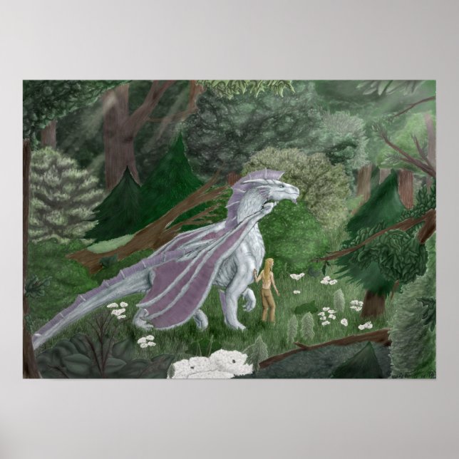 Póster Poster CasualStrollElf&Dragon (Frente)