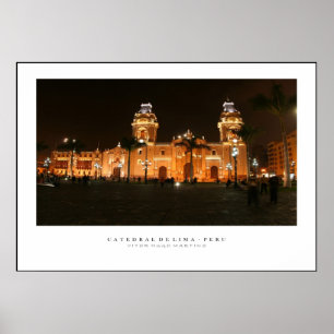 Póster Poster Catedral del Perú