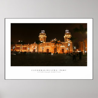 Póster Poster Catedral del Perú