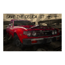 Poster Celica GT