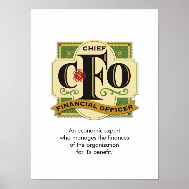 Póster poster "CFO" (Frente)