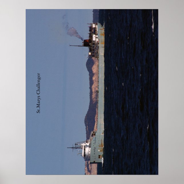 Póster Poster Challenger de St. Marys (Frente)