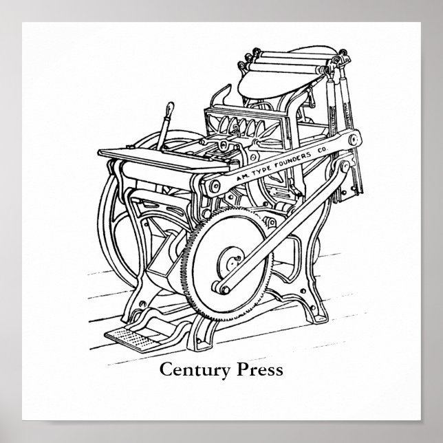 Póster Poster - Chandler y prensa escrita a precios (Frente)