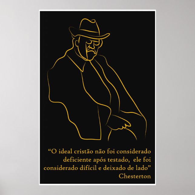 Póster Poster "Chesterton" (Frente)