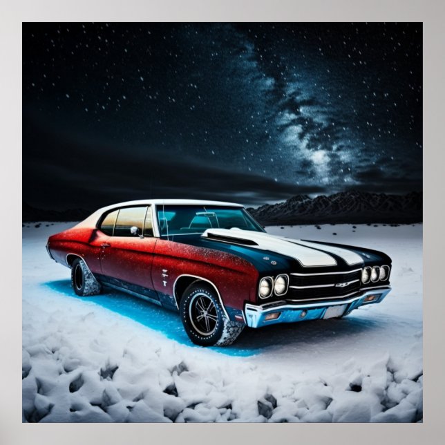 Póster Poster chevelle 71 (Frente)