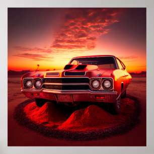 Póster Poster chevelle 71