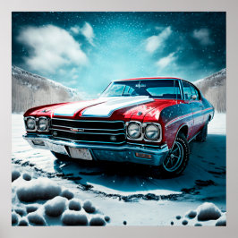 Póster Poster chevelle 71