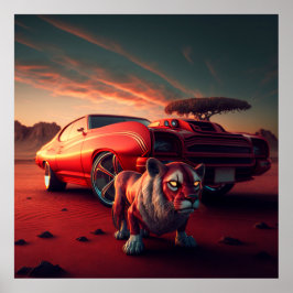 Póster Poster chevelle 71